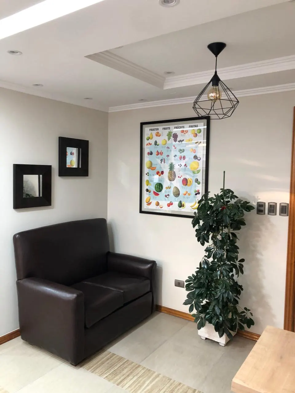 Sala de espera de la oficina