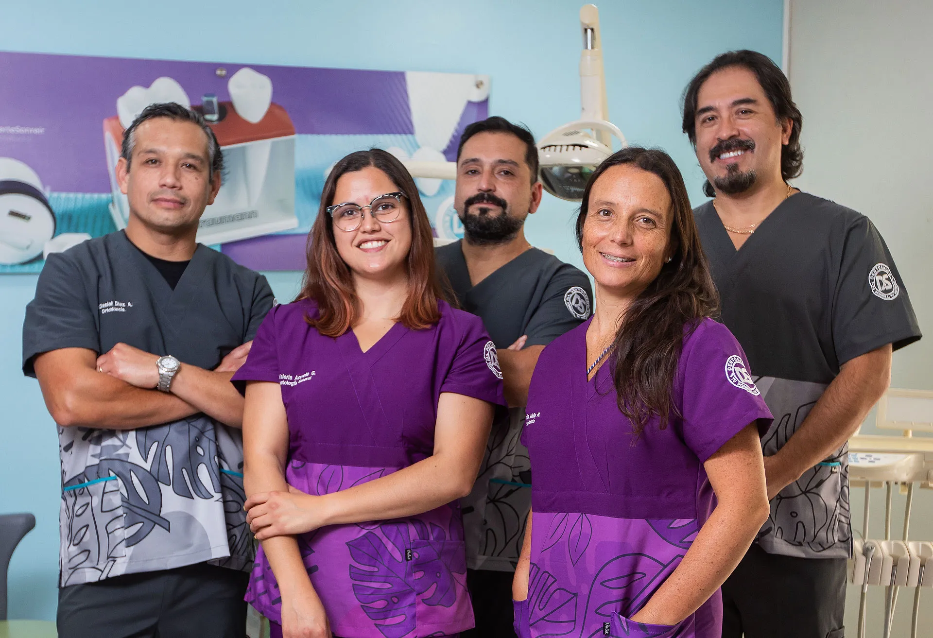 Equipo de especialistas de Dentosalud en la clínica